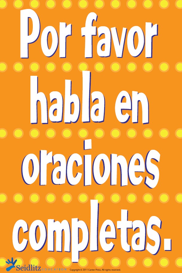 Complete Sentences Spanish